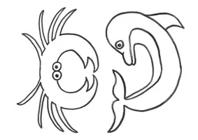 Aperçu - Feuilles d'exercices - Coloriages Animaux - Lettres - Page 2