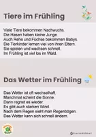 Vorschau - Fördermaterial/Inklusion - Abschreibkartei Frühling - Seite 3