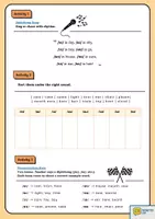 Aperçu - Feuilles d'exercices - Diphthongs - La prononciation des diphtongues anglaises - Page 3