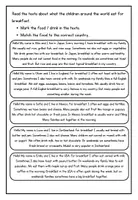 Vorschau - Arbeitsblätter - Repetitionsdossier Young World 4 Unit 1 "The way we live - Klett - Seite 3