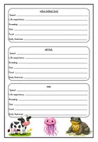 Vorschau - Arbeitsblätter - Repetitionsdossier Young World 4 Unit 2 "Fascinating animal facts" - Klett - Seite 3