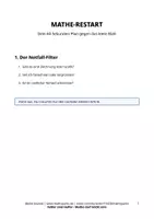 Vorschau - Merkblätter - MATHE-RESTART - Seite 2