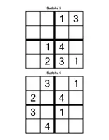 Vorschau - Spiele - Sudoku für Kinder leicht (4x4 & 6x6) – 100 Rätsel mit Lösungen - Seite 3