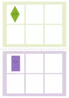 Vorschau - Spiele - Wahrnehmung & Konzentration – Formen lernen, Sortierspiel Formen | Geometrische Formen zuordnen | Kita & Vorschule | Visuelle Wahrnehmung | Morgenkreisideen | Frühförderung ab 3 Jahren. - Seite 3