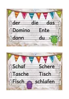 Vorschau - Stationenlernen - Materialpaket lesen, abschreiben, Wörterbuch - Seite 1