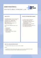 Vorschau - Arbeitsblätter - thank you fun facts coupon - Seite 1