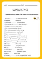 Vorschau - Arbeitsblätter - Comparatives and Superlatives- Grammar Worksheet - Seite 2