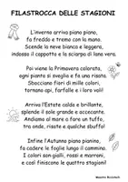 anteprima - Testo - Filastrocca delle stagioni - Pagina 2