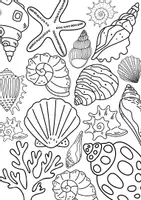 Vorschau - selbst erstellte Cliparts/Grafiken - Black & White Ausmalbilder Hefteinband - Seite 1