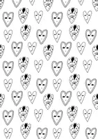 Vorschau - selbst erstellte Cliparts/Grafiken - Black & White Ausmalbilder Hefteinband - Seite 3