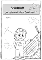 Vorschau - Arbeitsblätter - Geodreieck Arbeitsheft | Mathematik Klasse 3-4 Grundschule - Seite 1