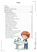 Vorschau - Unterrichtsreihen - Lapbook Wasser | Sachunterricht Biologie Grundschule Förderschule Klasse 3–4 | Wasserkreislauf, Trinkwasser, Aggregatzustände, Gewässer, Nachhaltigkeit, Basteln, Freiarbeit - Seite 2