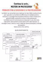 anteprima - Esercizi - PROBLEMI CON LE DIVISIONI E LE MOLTIPLICAZIONI - Pagina di copertina