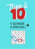 anteprima - Esercizi - TROVA IL 10 DIVERTITI CON I NUMERI - Pagina di copertina