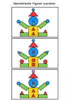 Vorschau - Stundenentwürfe - Geometrische Formen – Mathe Klasse 1 | Vorschule & Förderschule - Seite 3