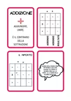 anteprima - Flashcard - Flashcard matematica scuola primaria - Pagina 1