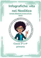 anteprima - Schede informative - Vita nel Paleolitico - Pagina di copertina