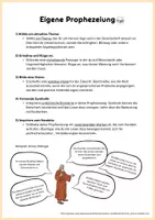Vorschau - Arbeitsblätter - Eigene Prophezeiung schreiben - Propheten (Klasse 7-8) - Seite 3