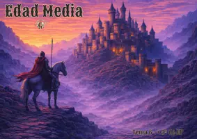 Vista previa - Unidades / Secuencias / Situaciones de Aprendizaje - La Edad Media (Color y Blanco y negro) - página 1