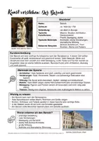 Vorschau - Arbeitsblätter - Kunst verstehen Der Barock - zweiseitiges Infoblatt zur Kunstepoche - Seite 1