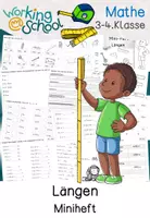 Vorschau - Arbeitsblätter - Längen Mini-Heft Mathematik | Größen & Messen Grundschule Klasse 2-4 - Deckblatt