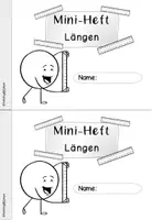 Vorschau - Arbeitsblätter - Längen Mini-Heft Mathematik | Größen & Messen Grundschule Klasse 2-4 - Seite 2