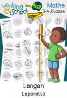 Vorschau - Unterrichtsreihen - Längen Mathematik Klasse 2-4 | Größen umrechnen & Sachaufgaben | Längen Grundschule XXL Materialpaket - Seite 1