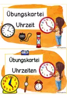 Vorschau - Stationenlernen - Uhrzeit - Seite 1