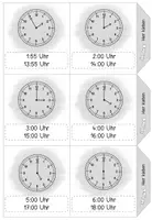 Vorschau - Arbeitsblätter - Uhrzeit Leporello (Mathematik) - Seite 3