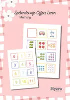 Voorbeeld - Cijfers flashcards en memoryspel - Pagina 2