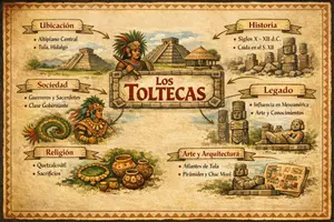 Vista previa - Decoración del aula - Mapas mentales: Culturas mesoamericanas - página 1