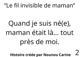 Aperçu - Cartes / Images - “Le fil invisible de maman” - Page 1