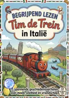 Voorbeeld - Begrijpend Lezen - Tim de Trein in Italie (groep 4-5) - Voorblad