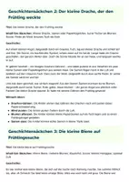 Vorschau - Bildkarten - Frühlings Geschichtensäckchen PDF Bundle | Bildkarten Kindergarten Kita | Mitmachgeschichten Frühling | Sprachförderung Vorschule | Morgenkreis Material Kinder - Seite 2