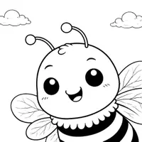 Vorschau - Mal- und Bastelvorlagen - Bienen Ausmalbilder (50 Malvorlagen) inkl. Stundenentwurf (PDF) - Seite 3