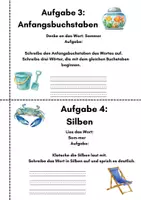 Vorschau - Arbeitsblätter - Sommerferien Grundschule – Arbeitsblätter & Übungen (Klasse 2, Wiederholung & Lernen) - Seite 2