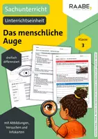Vorschau - Stundenentwürfe - Materialsammlung: Das menschliche Auge erforschen - Deckblatt
