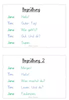 Vorschau - Arbeitsblätter - Dialoggeschichten Jana und Tim 4 - Anfänger - Seite 3