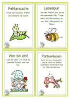 Vorschau - Stundenentwürfe - Lesen lernen 1. Klasse, DaZ Lerntheke, Lesen an Stationen, Druckschrift - Seite 3