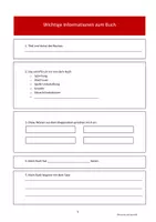 Vorschau - Arbeitsblätter - Lesetagebuch - Seite 3