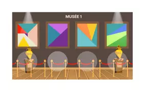 Aperçu - Apprentissages en autonomie - La géométrie se retrouve au musée - Page de couverture