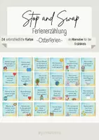 Vorschau - selbst erstellte Cliparts/Grafiken - Stop and Swap - Ferienerzählung - Osterferien - Deckblatt