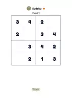Voorbeeld - Sudoku - 4x4 | 3 niveaus | 72 Puzzels + Antwoorden - Pagina 3
