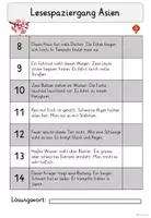 Vorschau - Arbeitsblätter - Lesespaziergang Asien 🏮🌏 | dreifach differenziert – Klasse 2–3 | Sachunterricht und Lesen - Seite 3