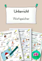 Vorschau - Merkblätter - Wortspeicher Unterricht - Wortschatz aufbauen - Deckblatt