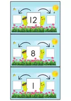 Voorbeeld - Buurgetallen Lente 1 t/m 12 oefenen van buurgetallen - Pagina 3