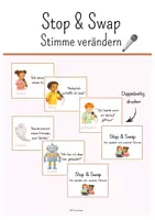 Vorschau - Spiele - Stop & Swap: Stimme verändern (betontes Lesen) - Deckblatt