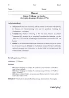 Vorschau - Arbeitsblätter - Materialpaket: 3 Deutschklausuren zu Goethes „Werther“ (Oberstufe) inkl. EWH - Seite 2