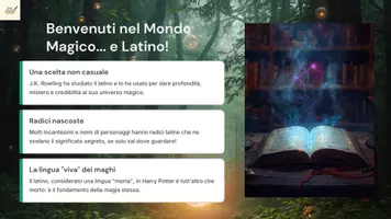 anteprima - Schede informative - Il Latino nella Magia di J. K. Rowling - Pagina 1