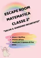 anteprima - Esercizi - ESCAPE ROOM MATEMATICA CLASSE SECONDA SCUOLA PRIMARIA (1) - Pagina di copertina